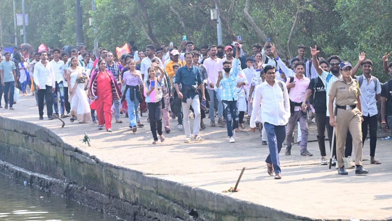 The Brihanmumbai Municipal Corporation (BMC) made several arrangements and put in place facilities like RO plants to make available clean drinking water to visitors