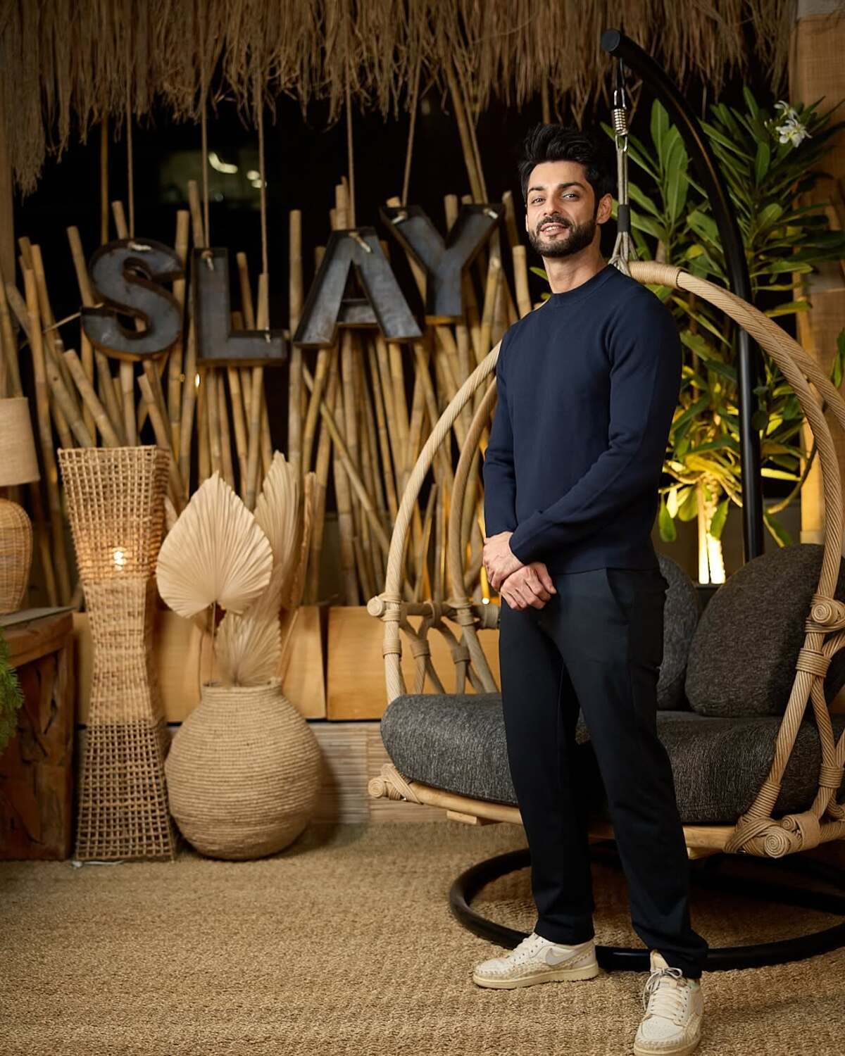 Karan Wahi opened Slay Bar and Kitchen in Dubai earlier this month. The boho-style restaurant offers a fusion of global cuisines. The restaurant also provides a view of the Burj Khalifa fireworks.