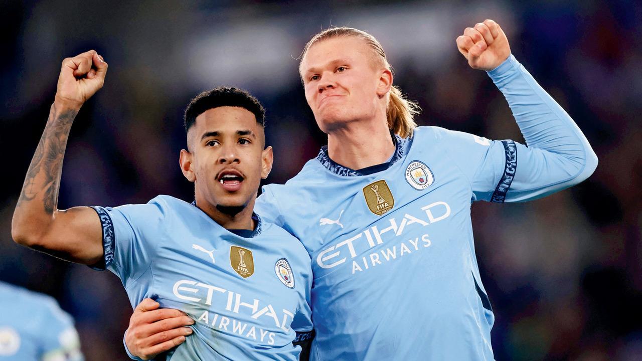 Haaland strikes as City end poor run with win v Leicester