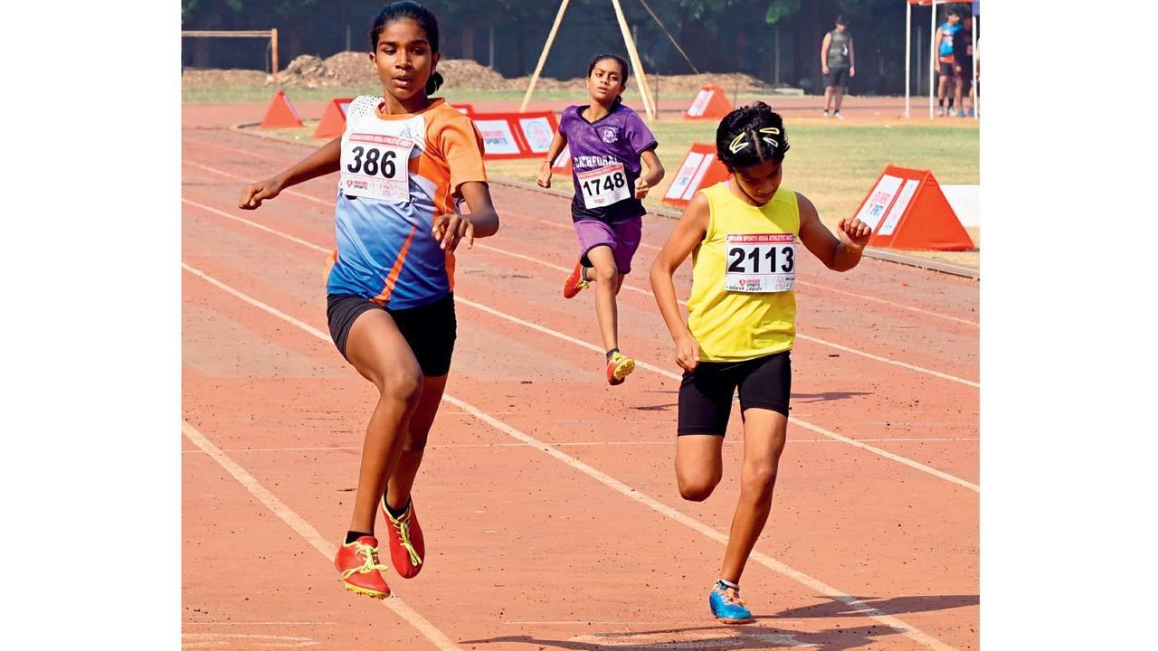 Harshita dominates with triple gold show