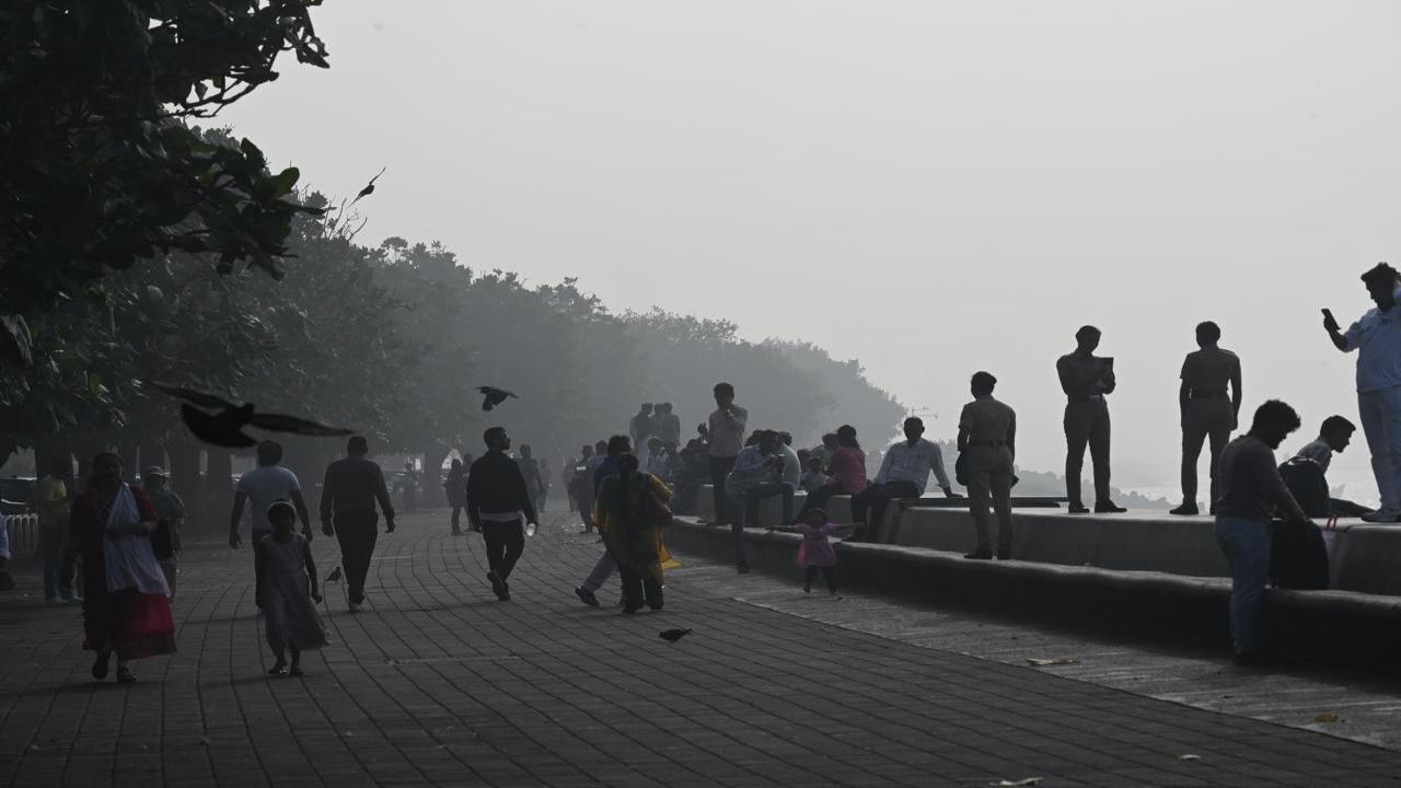 However, in south Mumbai, several places recorded an AQI above 200, which is 'poor' category of air quality