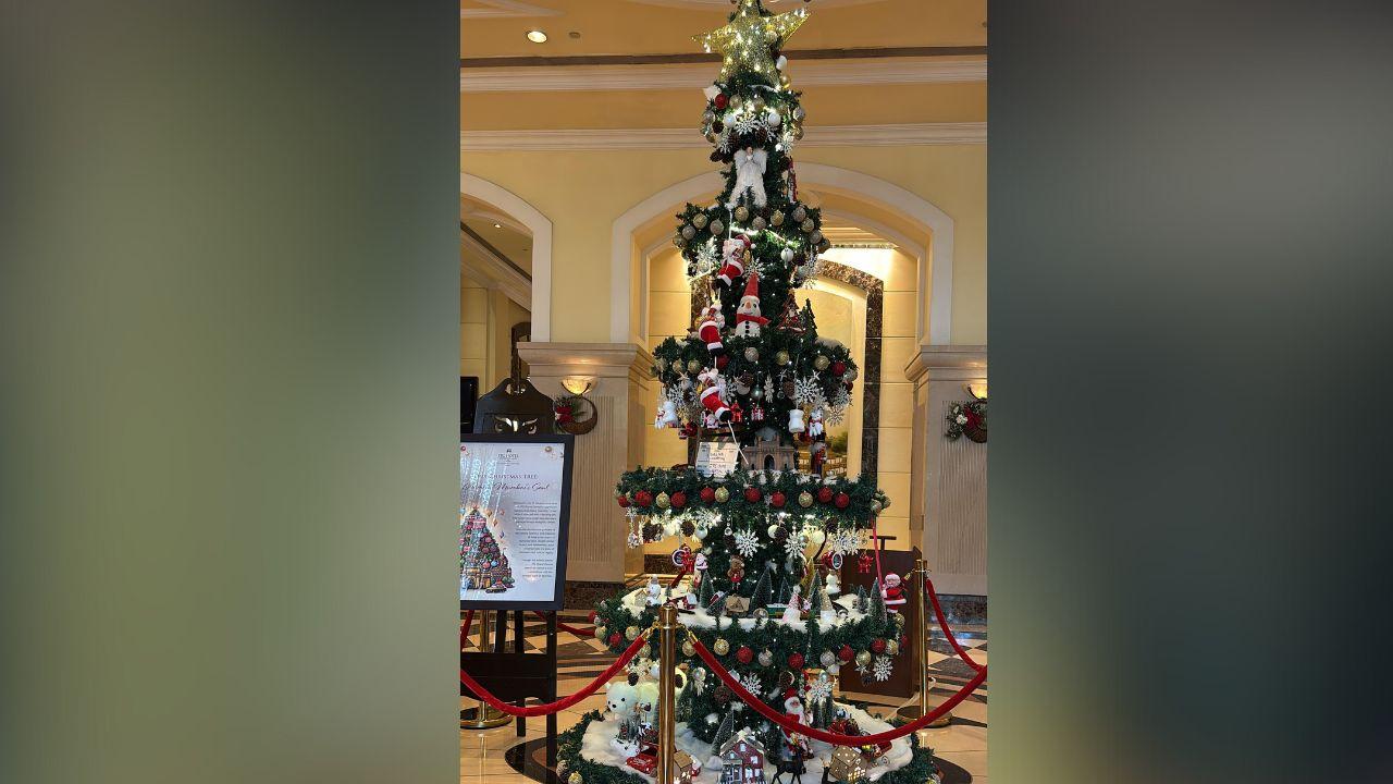 It was no different for ITC Grand Central in Parel, which has set up a beautiful tall tree that brings in the season with cheer and colours of red and green