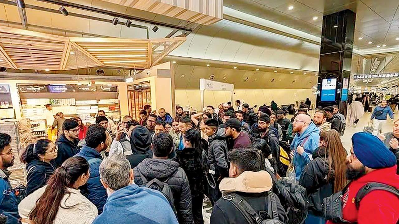 Indians stranded in Kuwait depart after 20-hour wait