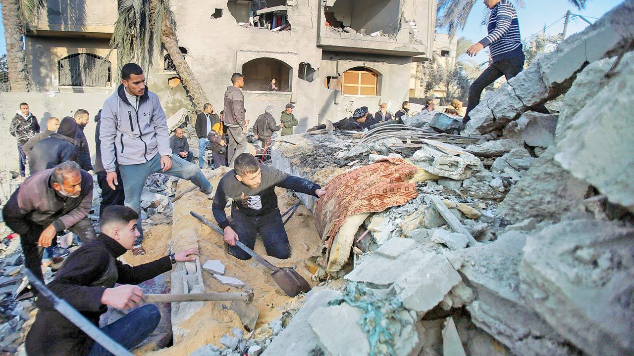 Israeli air strikes across Gaza Strip kill at least 20