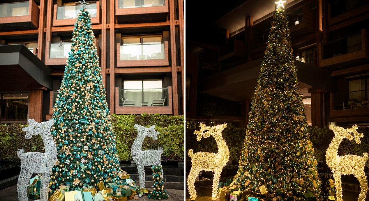 In the neighbouring state, JW Marriot Goa only recently had their tree lighting ceremony and the Christmas Tree is simply breathtaking