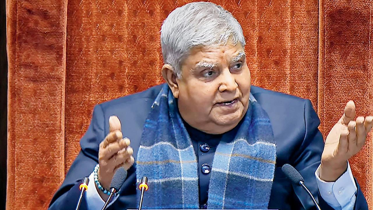 Oppn moves no-confidence motion to remove RS Chairman Dhankhar