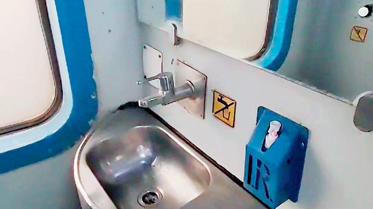 Central Railway experiments with Japan model for saving water in trains