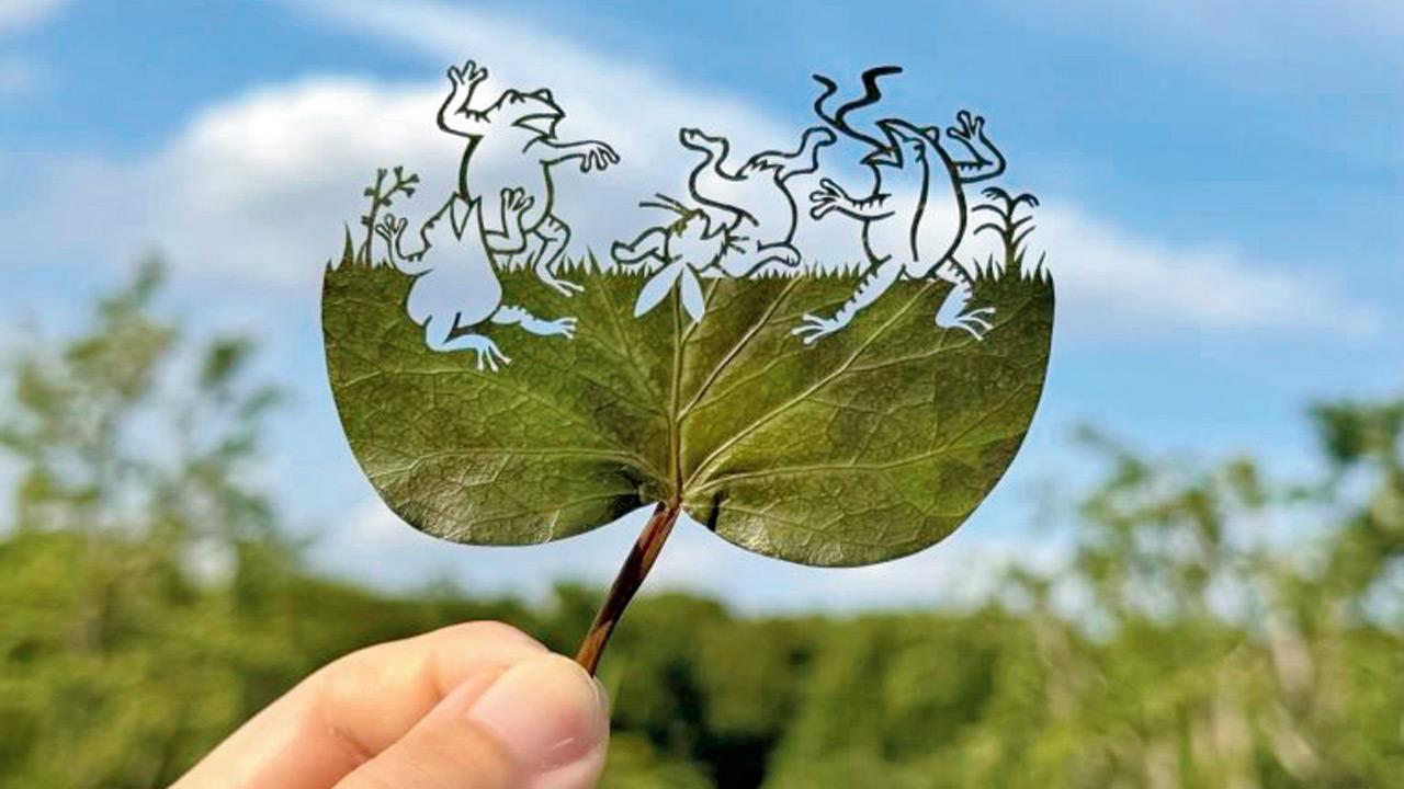 ‘Scrolls of Frolicking Animals’