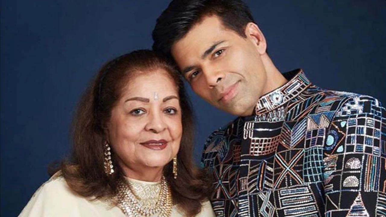 Karan Johar's mom, Hiroo Johar, admitted to Kokilaben Hospital: Report