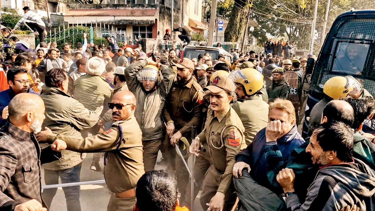 Ropeway protest: Agitators, police clash in J&K’s Katra