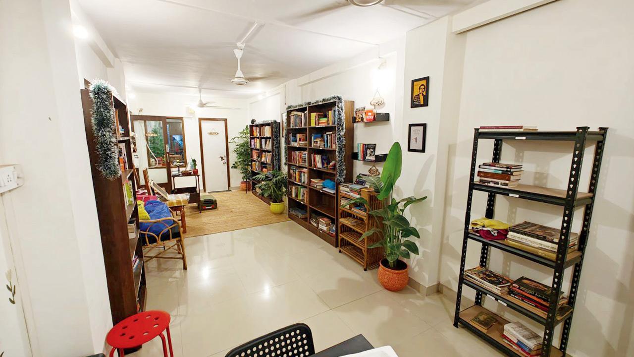 A glimpse of the interiors of the new reading space