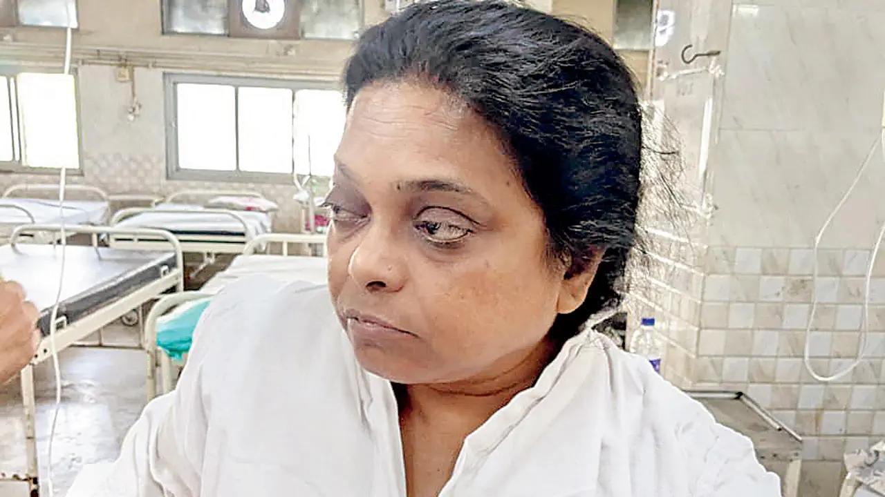 Basheera Shaikh
Another victim, Basheera Shaikh, 58, at Kurla’s Bhabha hospital, said she sustained injuries to the back of her head after the speeding bus hit her auto. Shaikh was on her way get sonography and CT scan when her auto was hit from behind. There were five in the auto including the driver. 