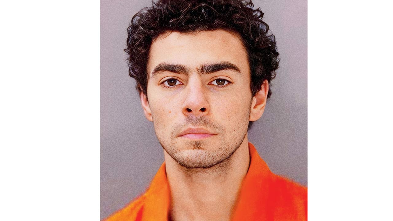 Mugshot of Mangione, from prison