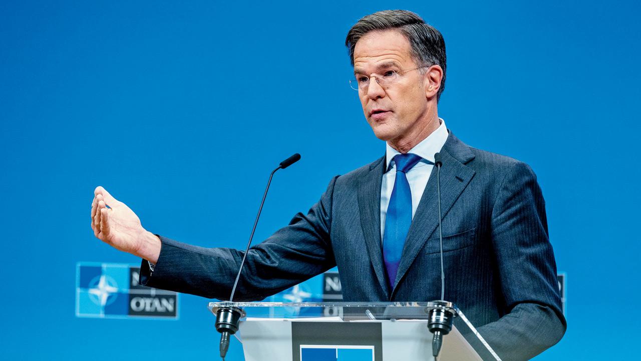 Mark Rutte. Pic/PTI