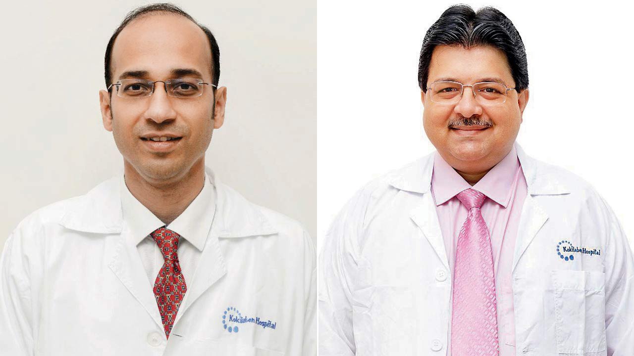 Dr Sunil Wani and Dr Shaunak Ajinkya