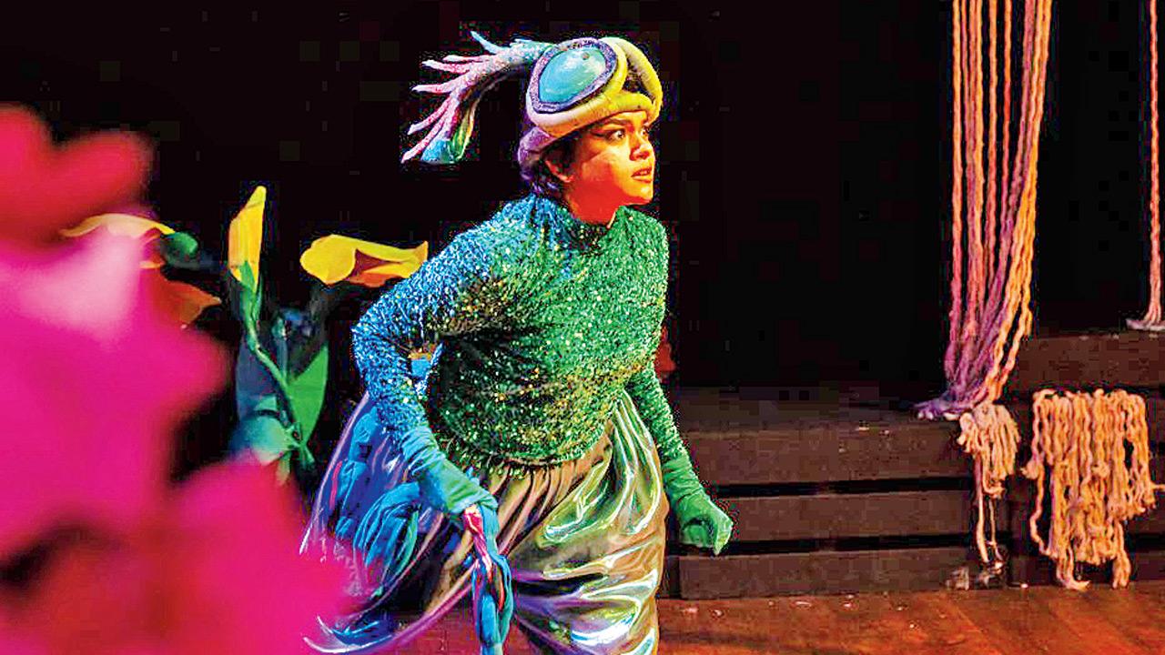 A moment from the children’s play Wosquito Mosquito