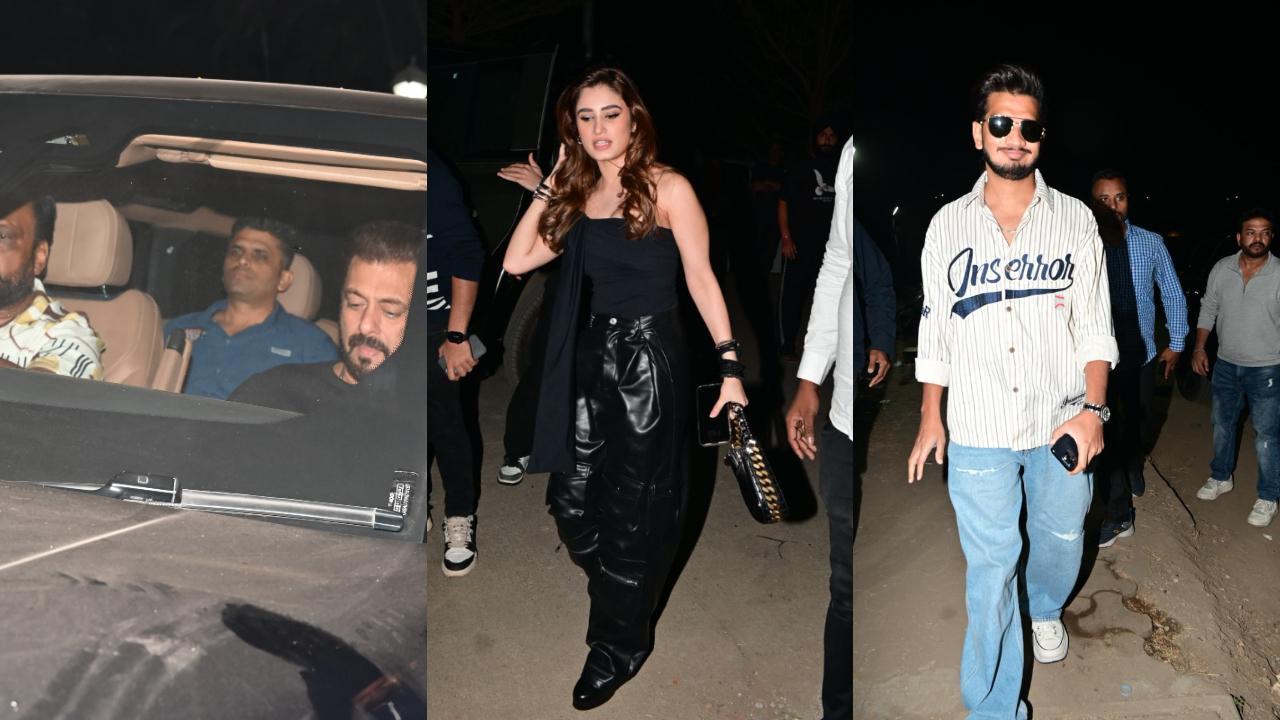 Spotted in the city: Salman at Sohail's b-day party; Munawar at Aujla's concert