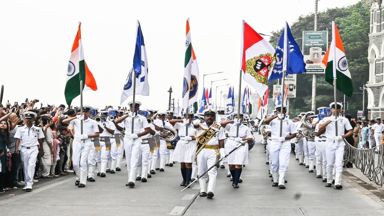 The Navy Day celebrations at Gateway of India went for a week