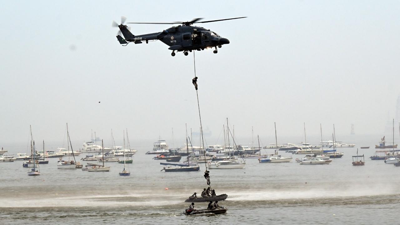 Earlier in the day, Prime Minister Narendra Modi extended his greetings and saluted the valiant personnel of the Indian Navy for their unmatched courage and dedication