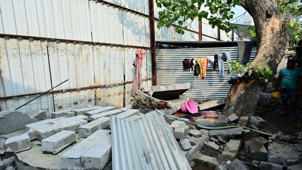 Nine-year-old Mumbai girl crushed to death after concrete water tanker collapses
