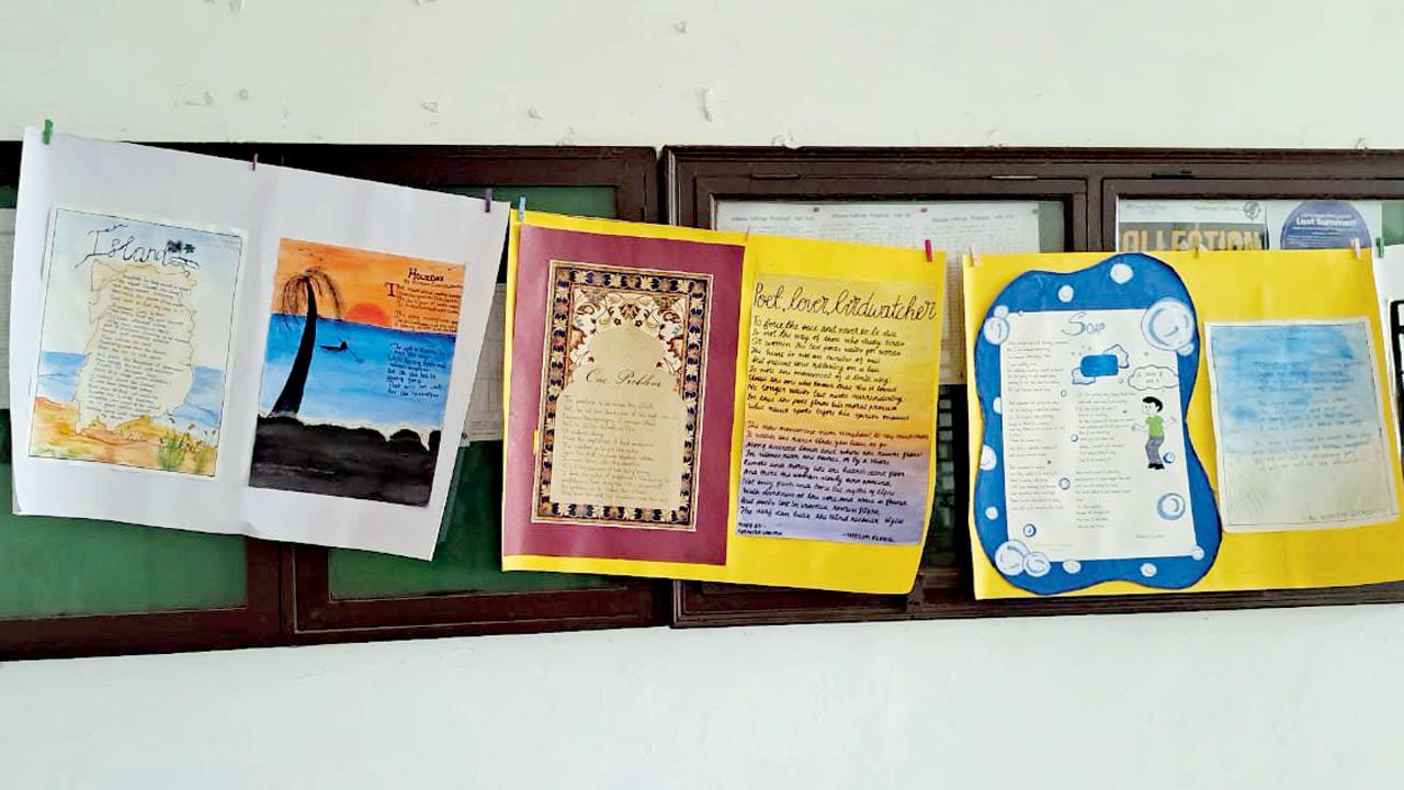 Clippings from the students’ exhibition