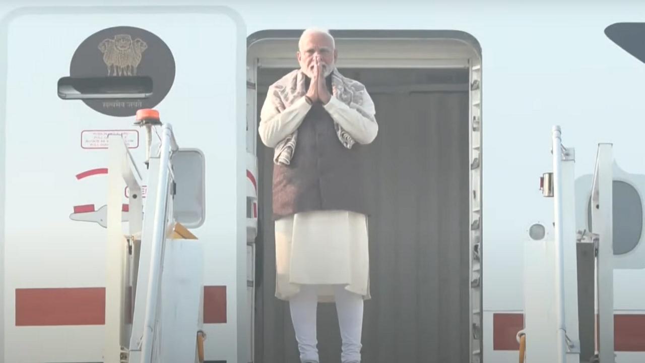 PM Modi said he was looking forward to his meetings with the Emir, the Crown Prince and the prime minister of Kuwait