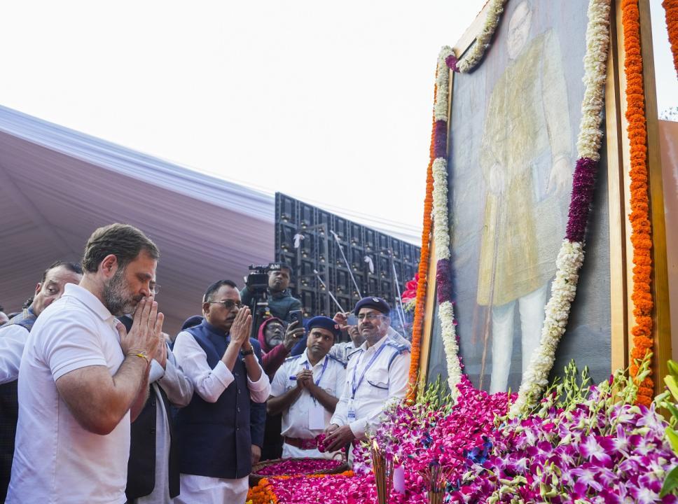 Jai Bhim, Jai Samvidhaan: Rahul Gandhi pays tribute to Dr BR Ambedkar