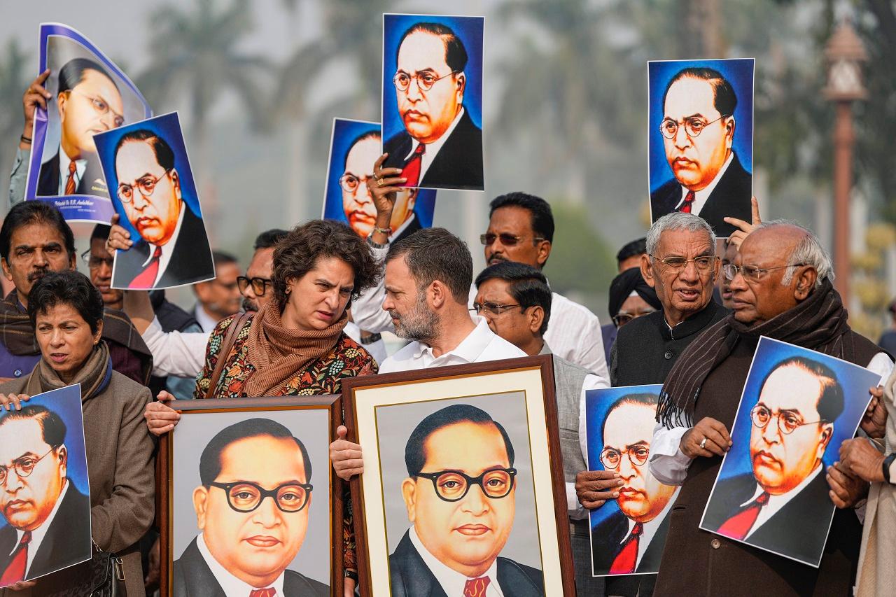 The Lok Sabha and Rajya Sabha were adjourned till 2 pm after the opposition protest