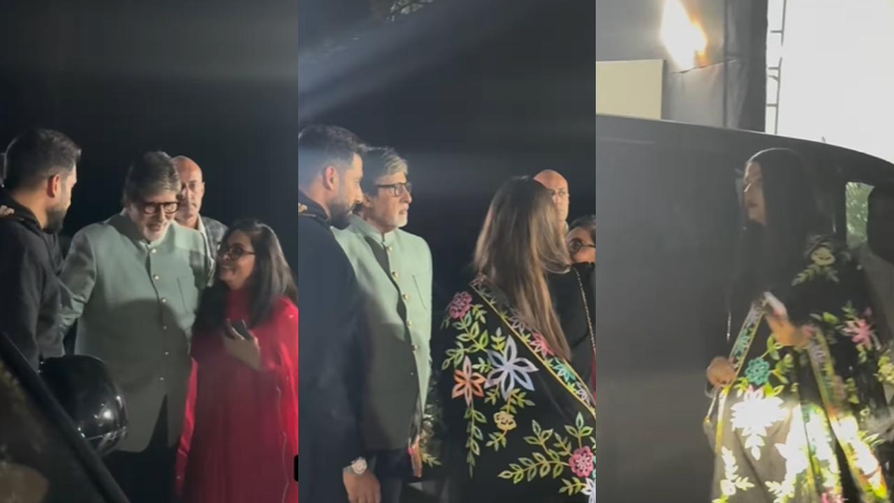 Big B shares ‘most exhilarating experience’ of attending Aaradhya’s annual day with Aishwarya & Abhishek