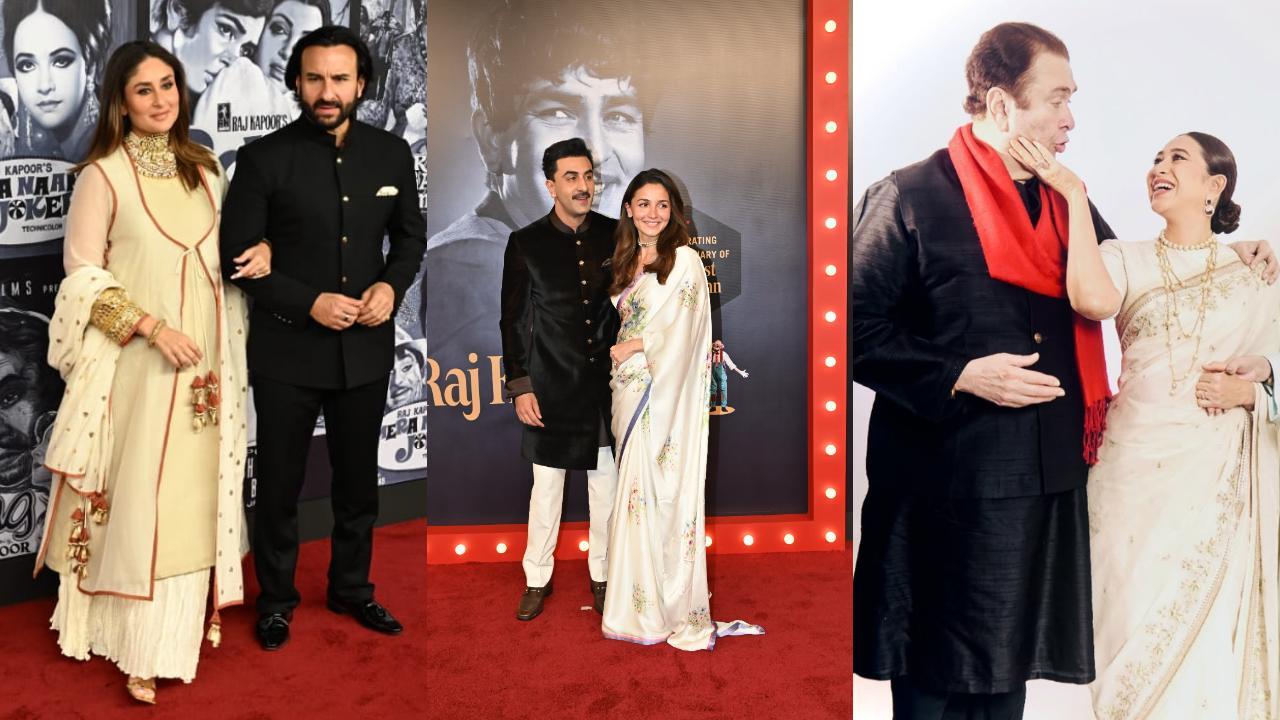 Ranbir Kapoor, Alia Bhatt, Kareena Kapoor kick-start Raj Kapoor film fesival