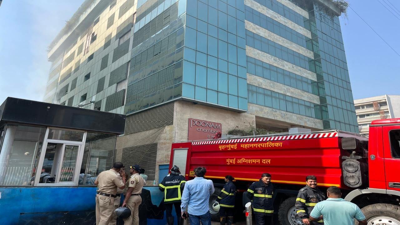 Worli fire doused after four hours; no injuries reported, say Mumbai Fire Brigade