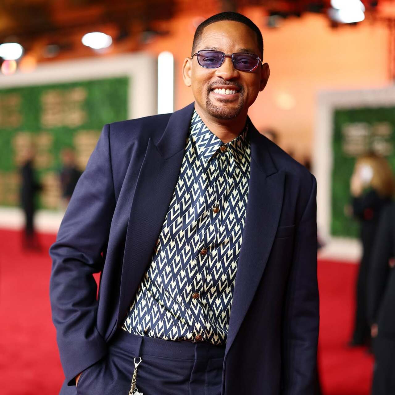 Will Smith made his presence felt with his cheerful persona