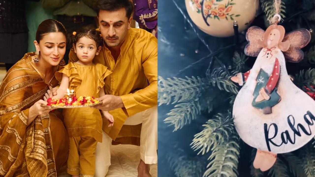 Alia Bhatt welcomes December with joy, installs Christmas tree with Ranbir, Raha & her baubles