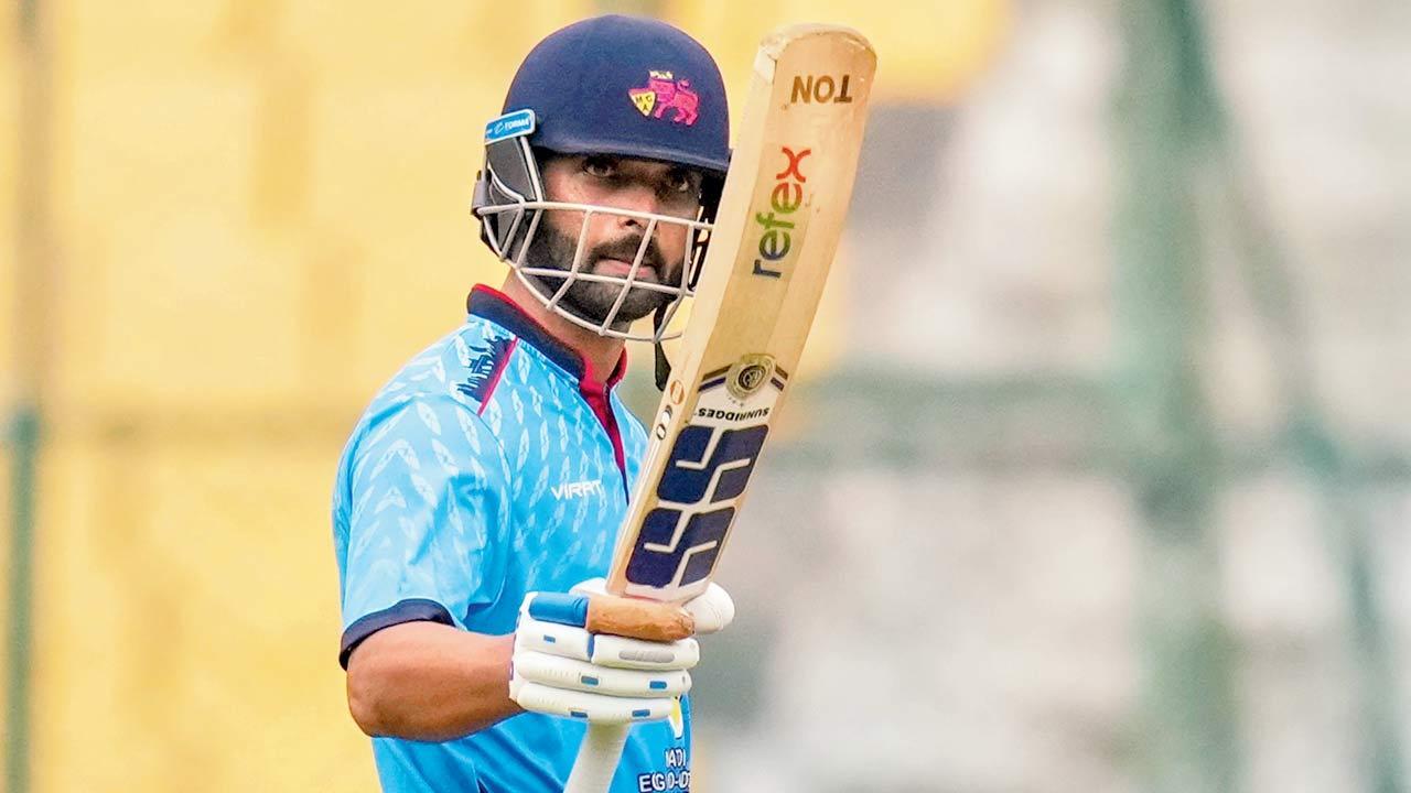 Rahane’s 98 powers Mumbai into final, MP beat Delhi
