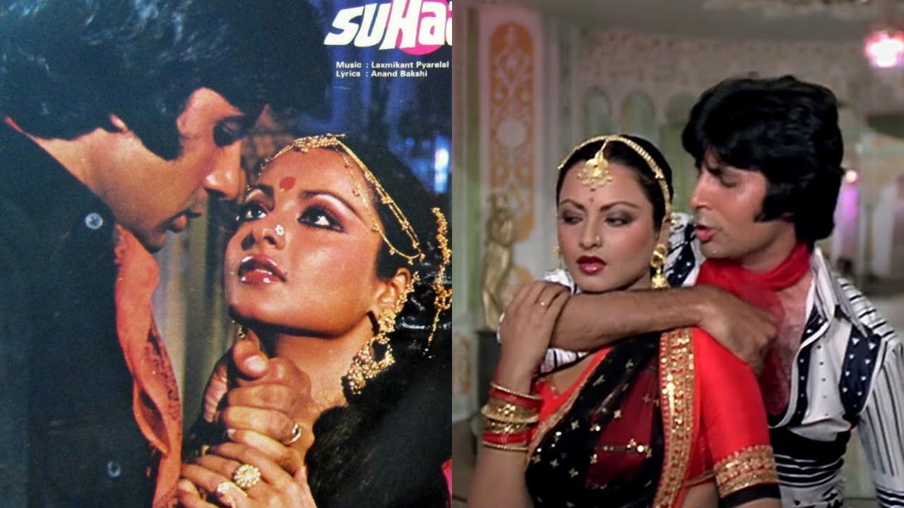 Rekha credits Amitabh Bachchan for her dandiya performance in Suhaag