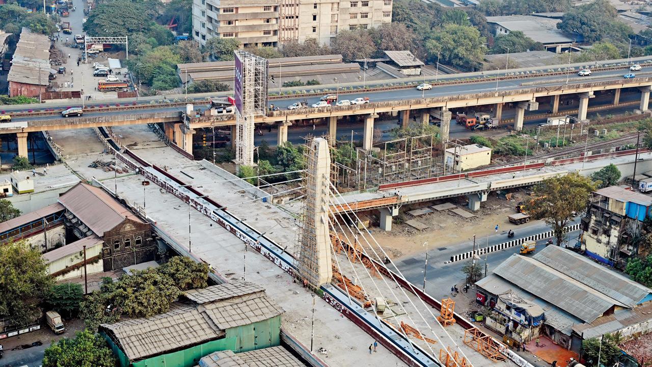 Mumbai: First cable-stayed road overbridge in city will be ready soon