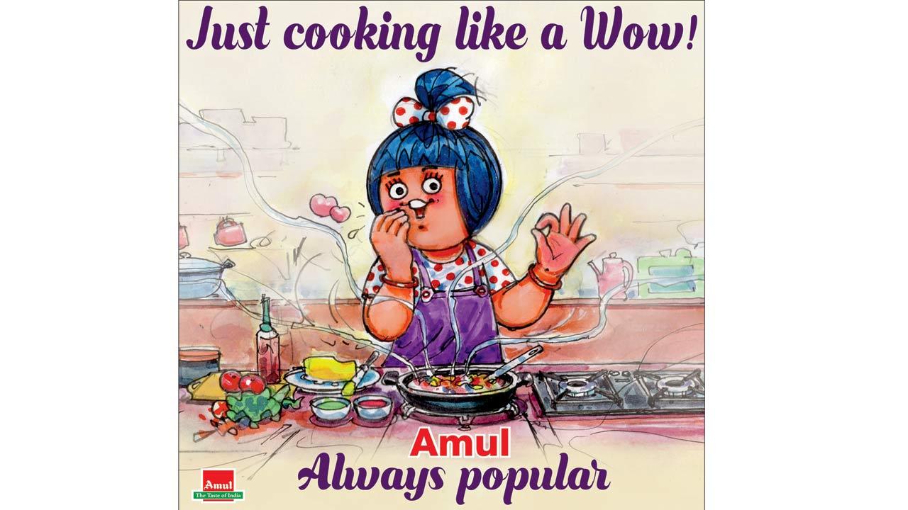 Last year, Amul’s wordplay on the viral audio ‘looking like a wow’ became an internet sensation