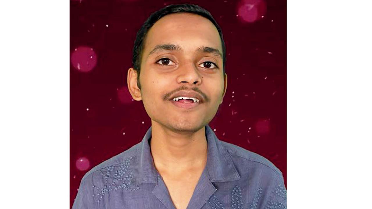 Darshan Magdum, who rose to fame after his viral cover of Blinding Lights by American artiste The Weeknd