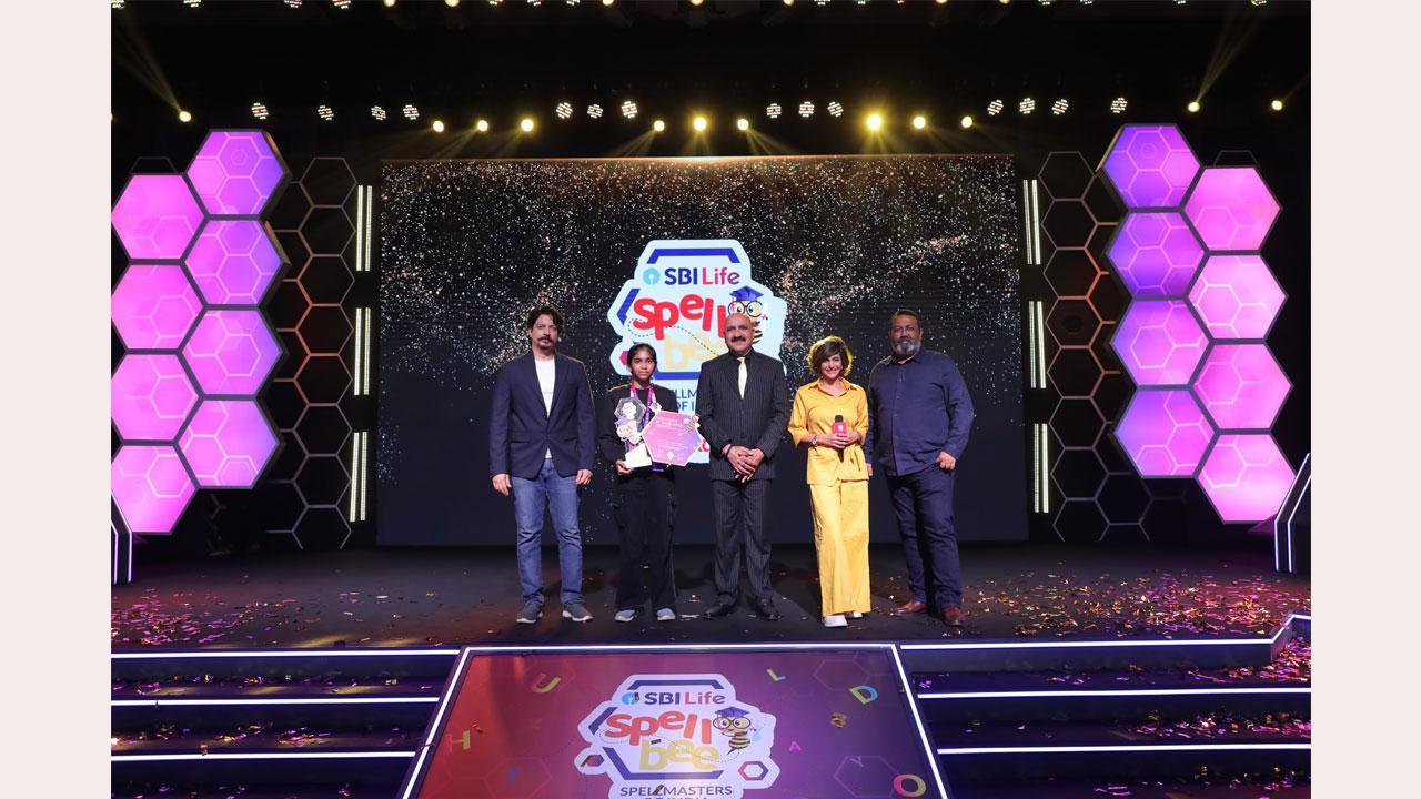 Chaya M.V. from Presidency School, Bangalore is the National Champion of SBI Life Spell Bee in association with Mirchi - Season 14