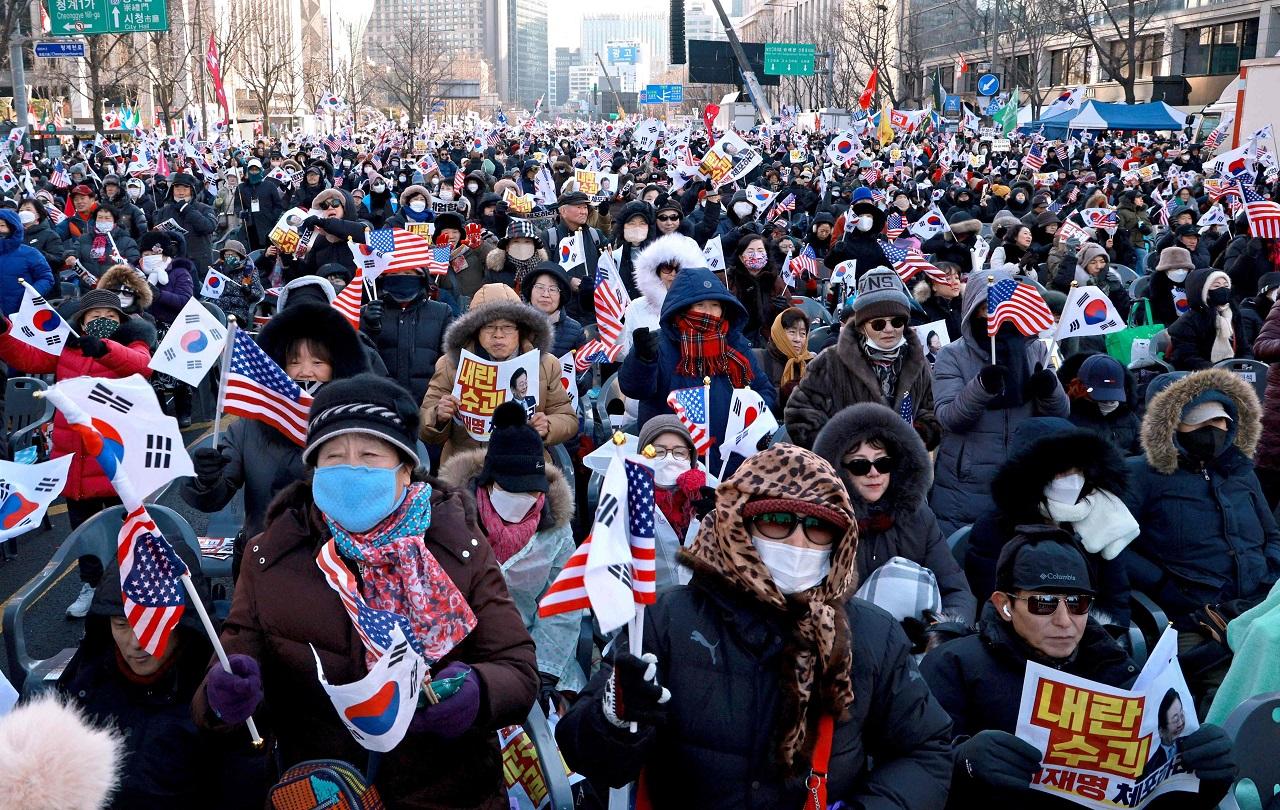 Yoon's powers have been suspended since the opposition-controlled National Assembly voted to impeach him on December 14 over his imposition of martial law, which drew hundreds of troops and police officers into Seoul streets