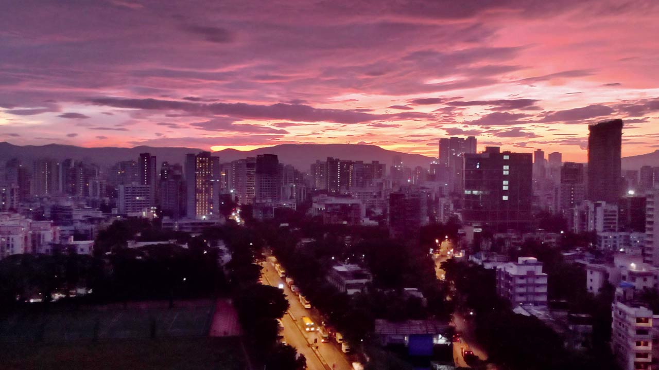 Oct 13: A view of Borivli East from Don Bosco High School on the morning of October 13. Pics/Prasun ChoudhariOct 13: A view of Borivli East from Don Bosco High School on the morning of October 13. Pics/Prasun Choudhari