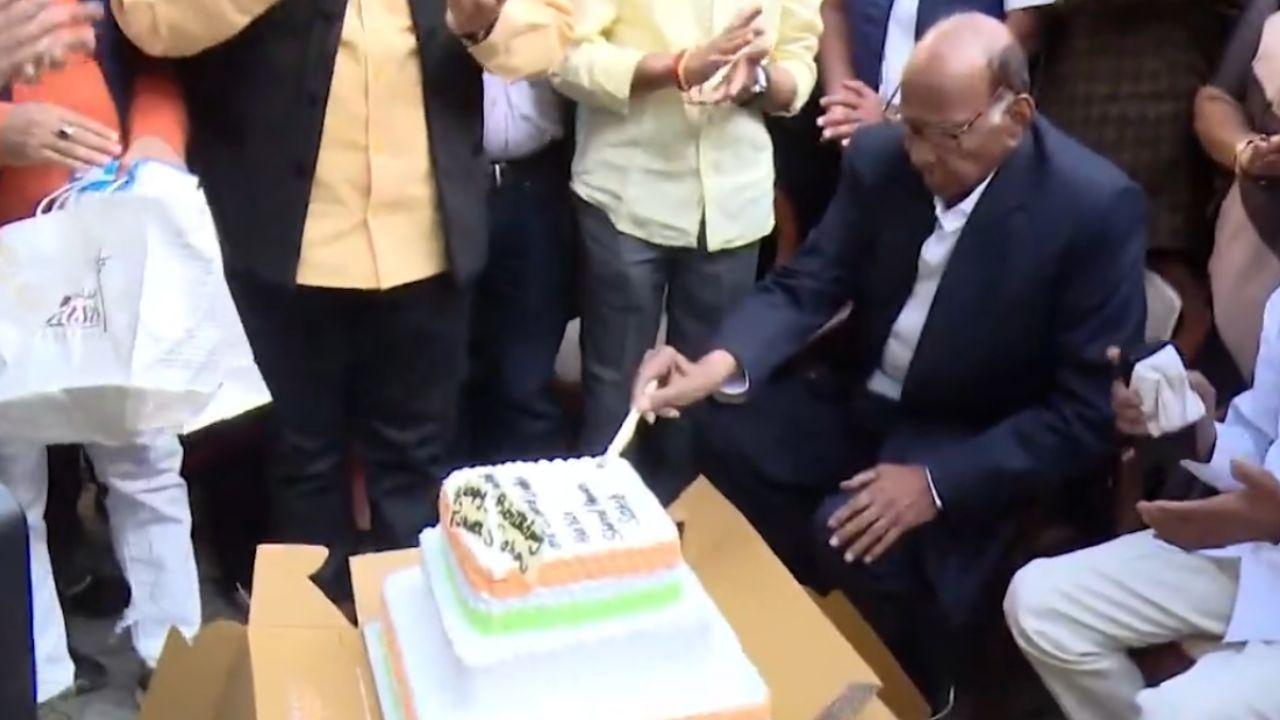 IN PHOTOS: Unique ways NCP-SP chief Sharad Pawar celebrated his 84th birthday