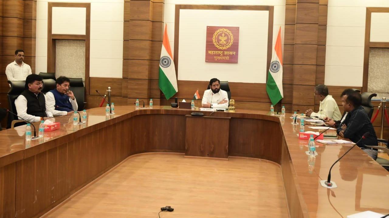 Mahaparinirvan Diwas: Eknath Shinde holds review meeting, Devendra Fadnavis attends it in online