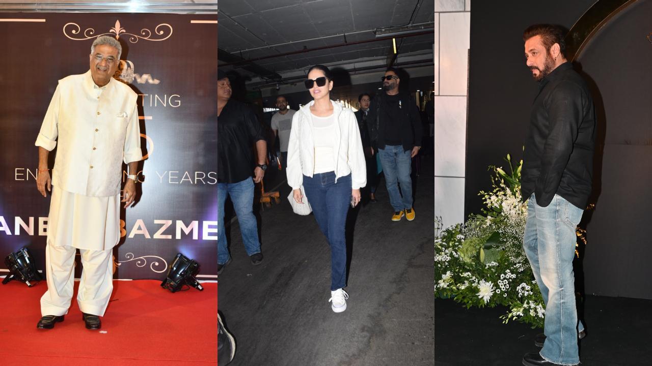 Spotted in the city: Salman Khan at Nirvaan's b'day bash