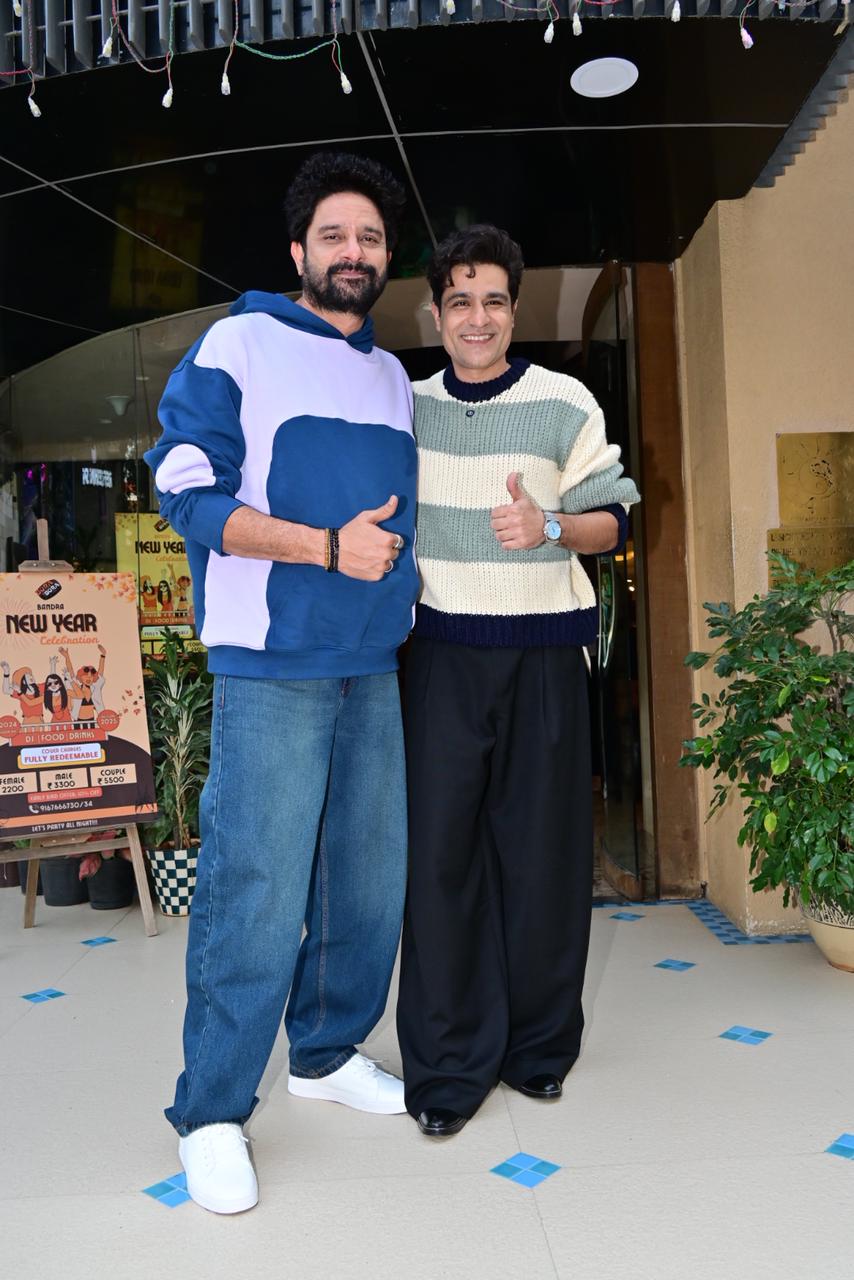 Sunny Hinduja and Jaideep Ahlawat were snapped as they went out and about in the city
