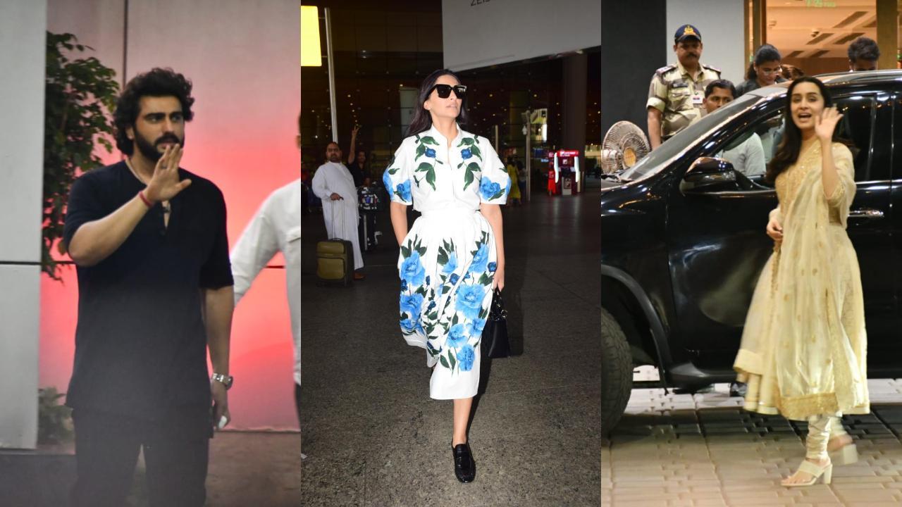 Spotted in the city: Arjun Kapoor, Shraddha Kapoor, Sonam Kapoor & others