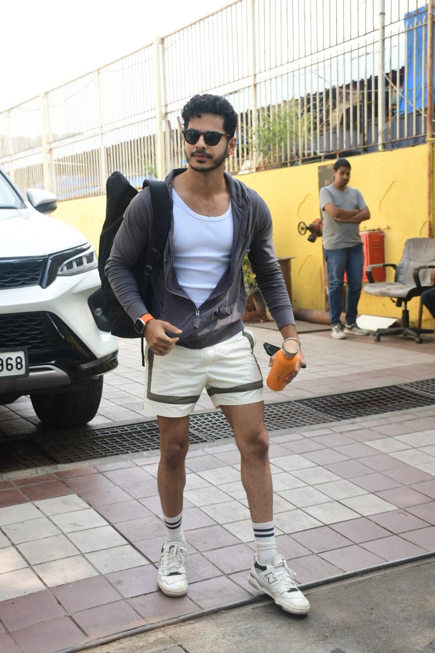 Ishaan Khatter looked smart as he went out and about in the city, wearing comfy outfits