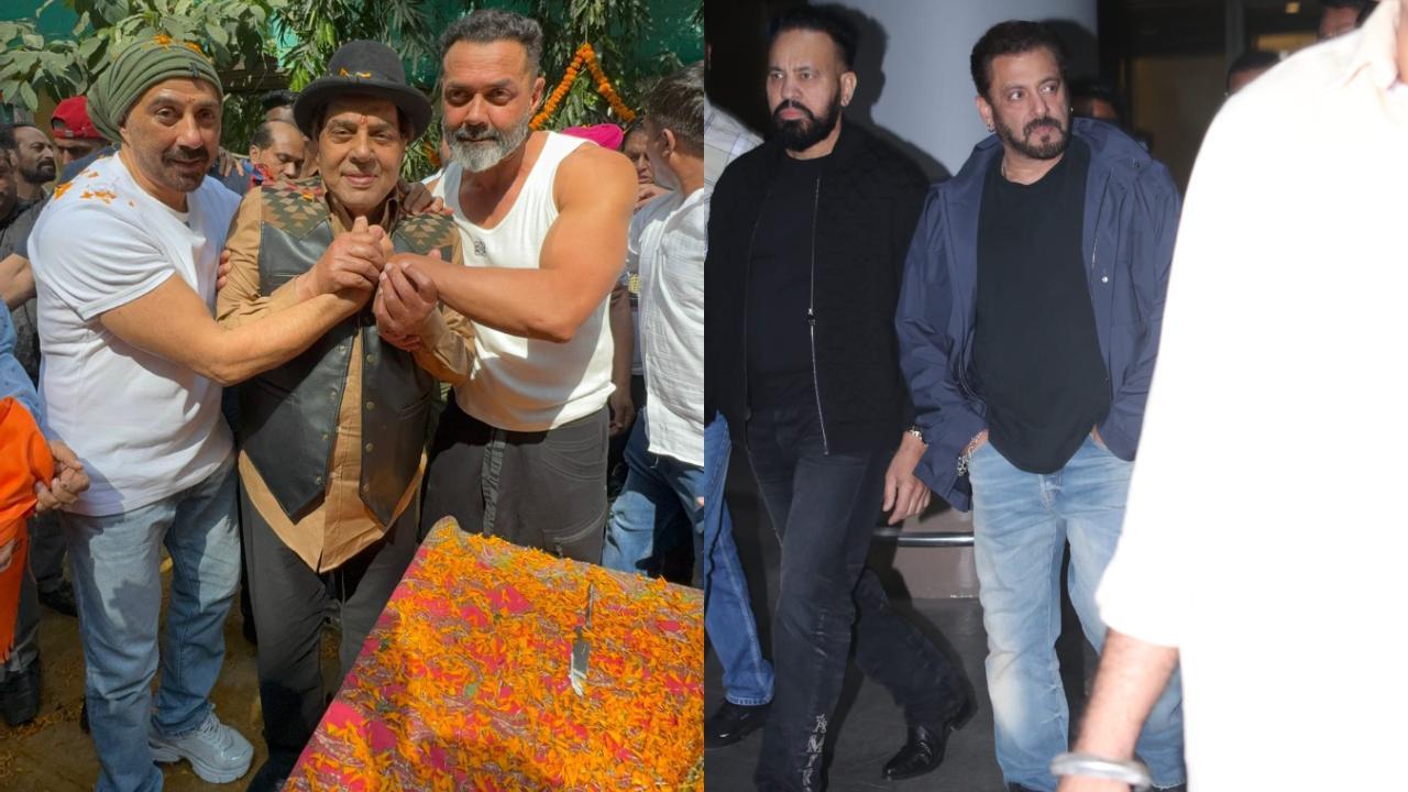 Spotted in the city: Salman Khan, Dharmendra, Vicky Kaushal & others