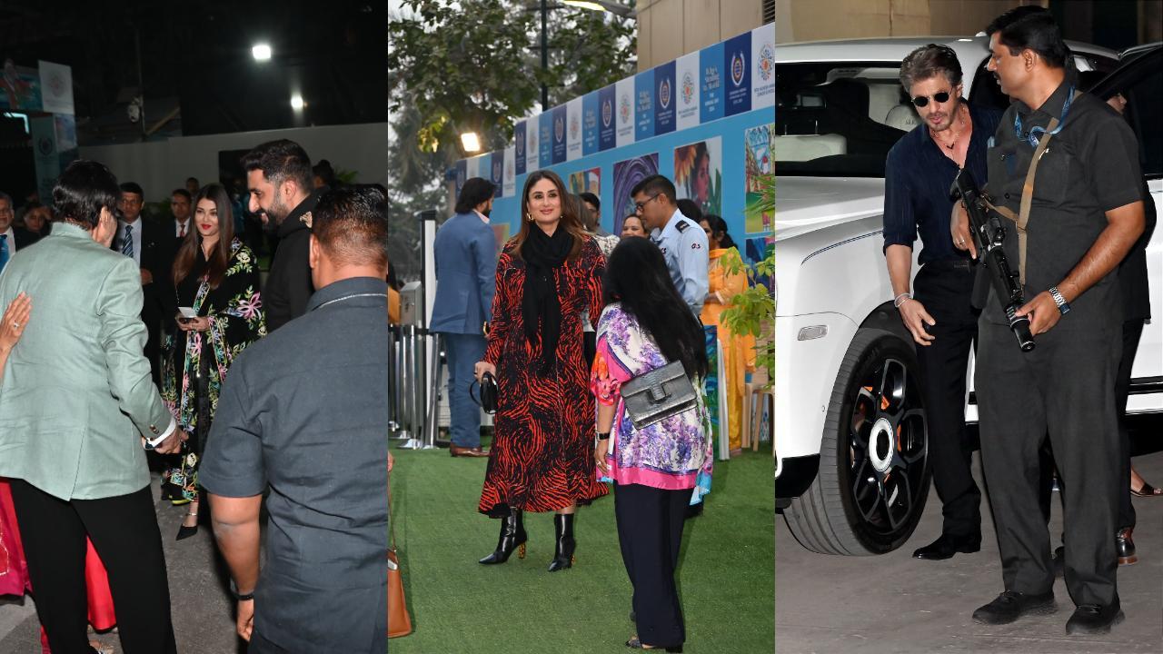 Spotted in the city: Aishwarya Rai, Abhishek Bachchan, Shah Rukh Khan & others
