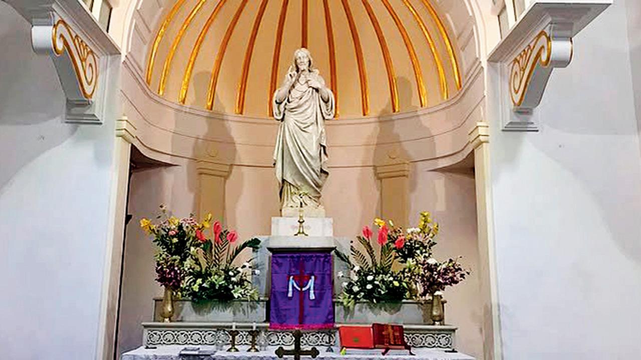 The altar St Joseph’s Church